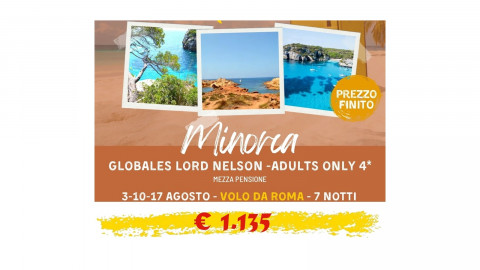 2024 minorca globales lord nelson 4* 3/10/17 agosto IN25